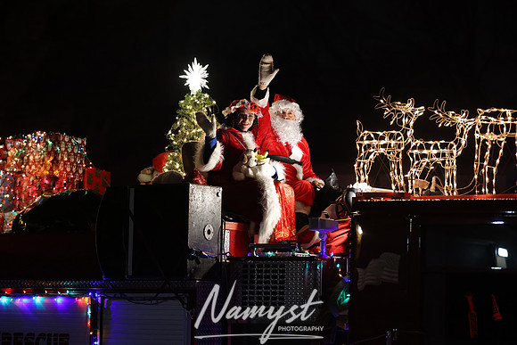 Lexington Fire - Santa Claus Around Town 4