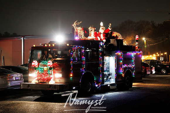 Lexington Fire - Santa Claus Around Town 46