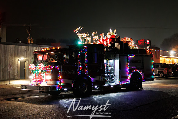 Lexington Fire - Santa Claus Around Town 47