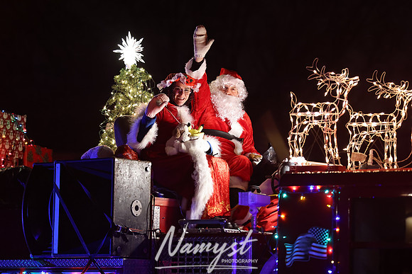Lexington Fire - Santa Claus Around Town 5