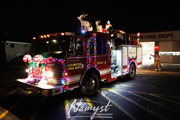 Lexington Fire - Santa Claus Around Town 52