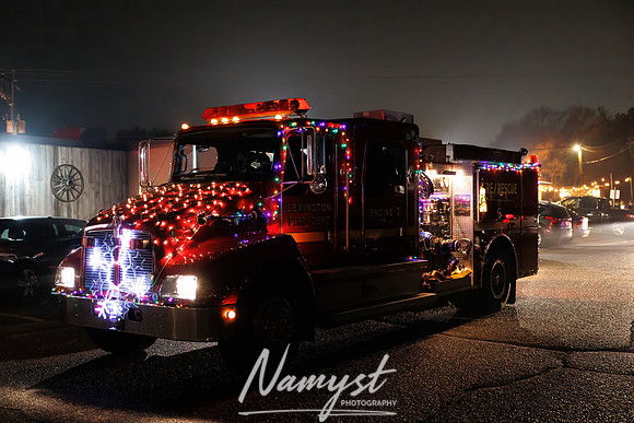 Lexington Fire - Santa Claus Around Town 58