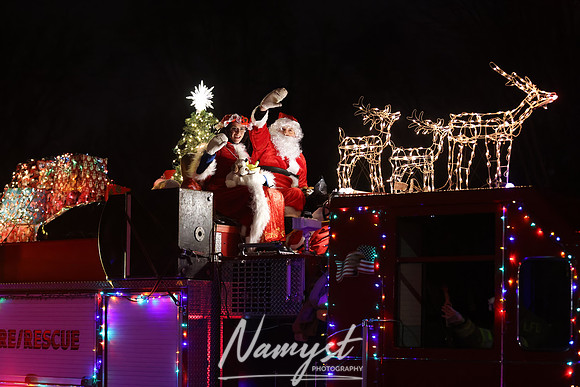 Lexington Fire - Santa Claus Around Town 6