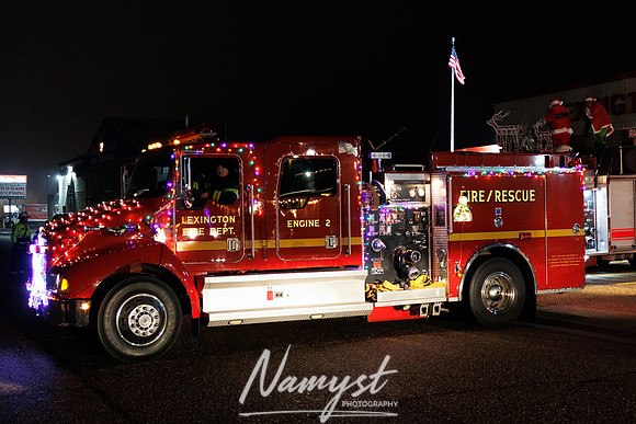 Lexington Fire - Santa Claus Around Town 62