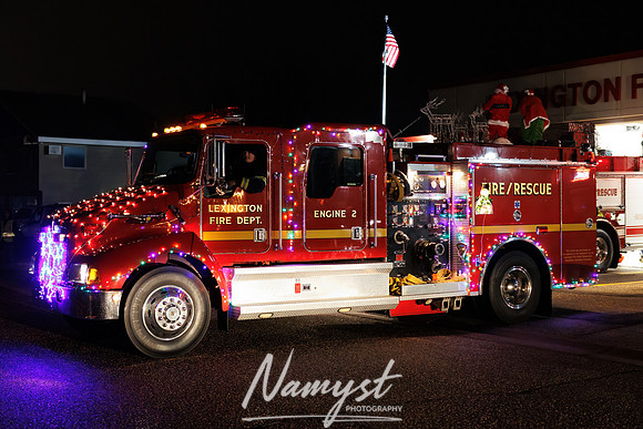 Lexington Fire - Santa Claus Around Town 63