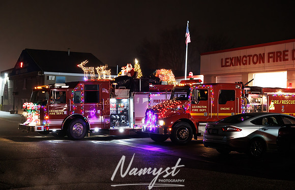 Lexington Fire - Santa Claus Around Town 66