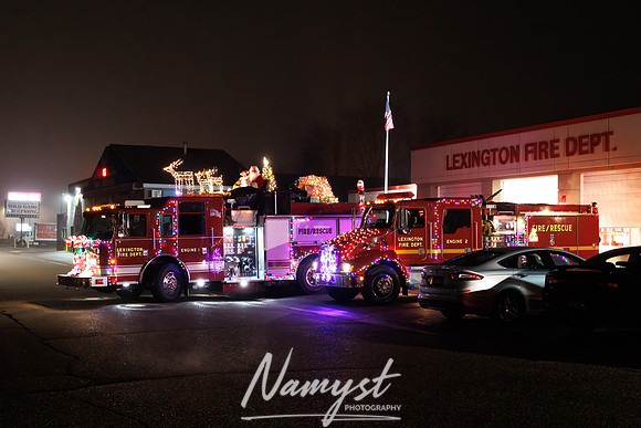 Lexington Fire - Santa Claus Around Town 67