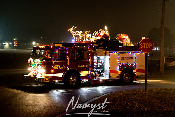 Lexington Fire - Santa Claus Around Town 68