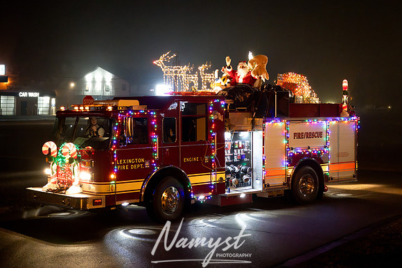 Lexington Fire - Santa Claus Around Town 69