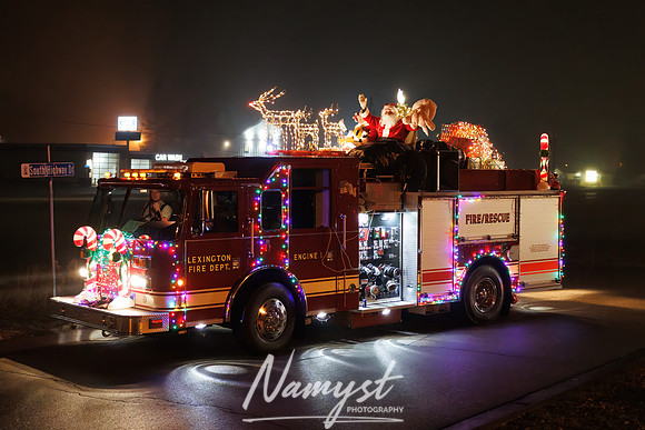 Lexington Fire - Santa Claus Around Town 70
