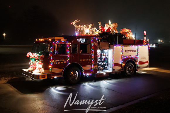 Lexington Fire - Santa Claus Around Town 72