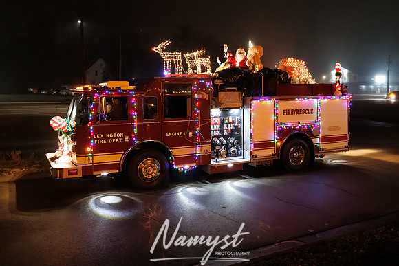Lexington Fire - Santa Claus Around Town 74