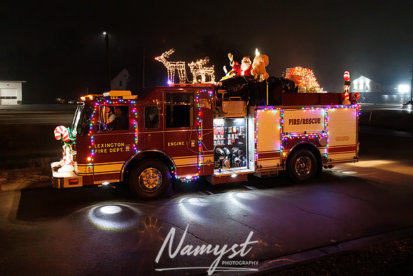 Lexington Fire - Santa Claus Around Town 75