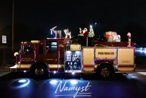Lexington Fire - Santa Claus Around Town 78