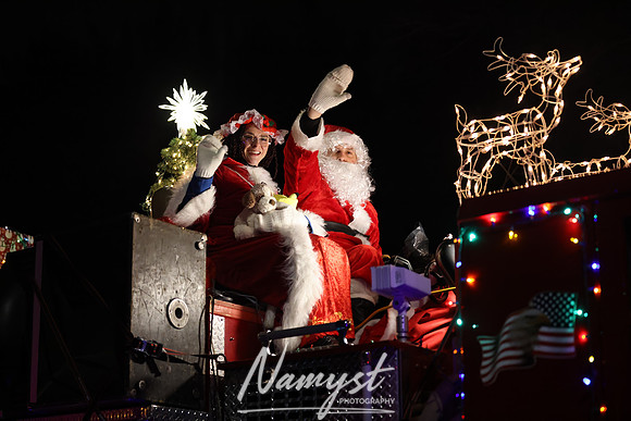 Lexington Fire - Santa Claus Around Town 8
