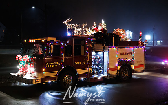 Lexington Fire - Santa Claus Around Town 82