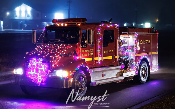 Lexington Fire - Santa Claus Around Town 84