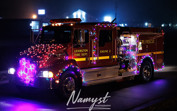 Lexington Fire - Santa Claus Around Town 85