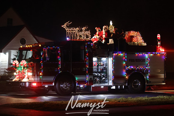 Lexington Fire - Santa Claus Around Town 9