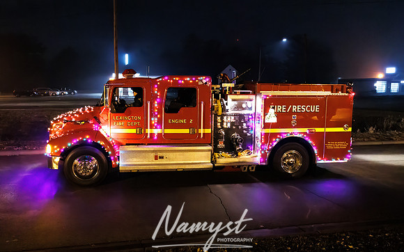 Lexington Fire - Santa Claus Around Town 86
