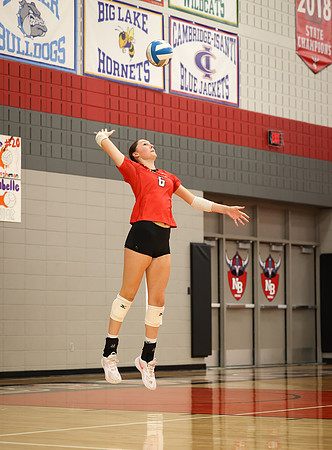 Centennial vs Anoka Girls Varsity Volleyball 92