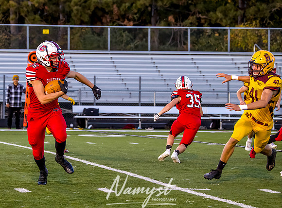 Centennial vs Forest Lake JV Varsity Football Game 024
