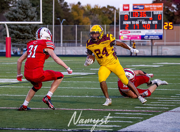 Centennial vs Forest Lake JV Varsity Football Game 031
