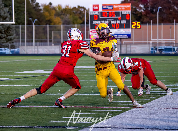 Centennial vs Forest Lake JV Varsity Football Game 032