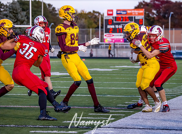 Centennial vs Forest Lake JV Varsity Football Game 034