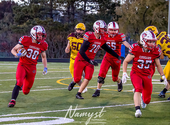 Centennial vs Forest Lake JV Varsity Football Game 041