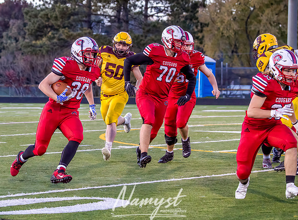 Centennial vs Forest Lake JV Varsity Football Game 042