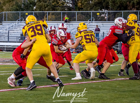 Centennial vs Forest Lake JV Varsity Football Game 045
