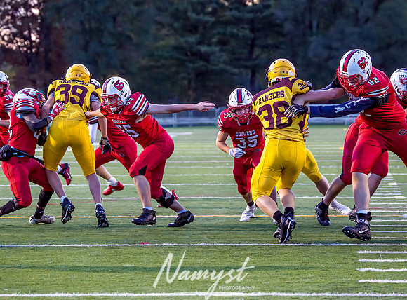 Centennial vs Forest Lake JV Varsity Football Game 050