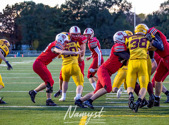 Centennial vs Forest Lake JV Varsity Football Game 051