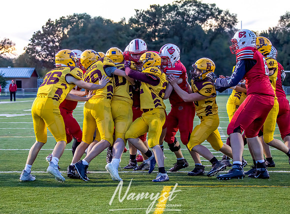 Centennial vs Forest Lake JV Varsity Football Game 054