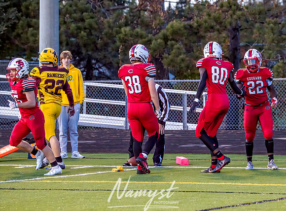 Centennial vs Forest Lake JV Varsity Football Game 061
