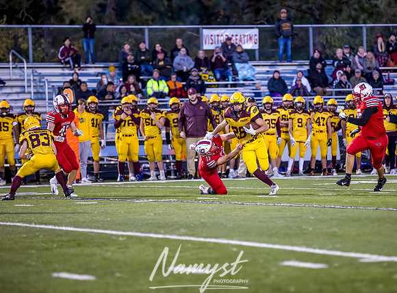 Centennial vs Forest Lake JV Varsity Football Game 062