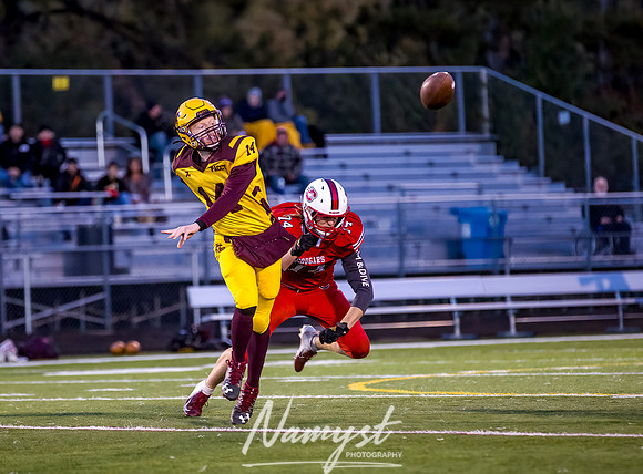 Centennial vs Forest Lake JV Varsity Football Game 064