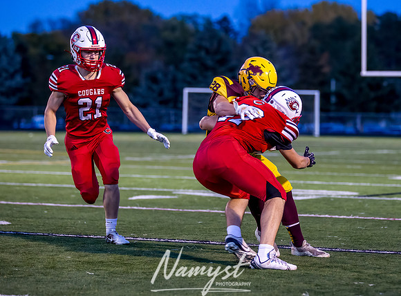 Centennial vs Forest Lake JV Varsity Football Game 066
