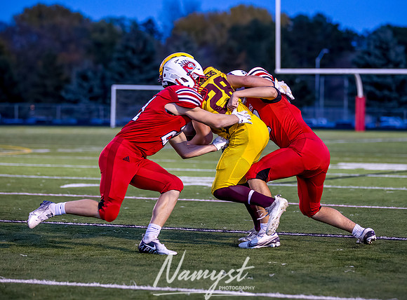 Centennial vs Forest Lake JV Varsity Football Game 069