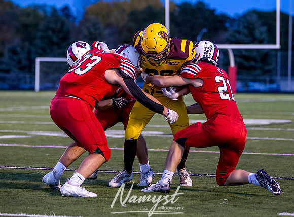 Centennial vs Forest Lake JV Varsity Football Game 072