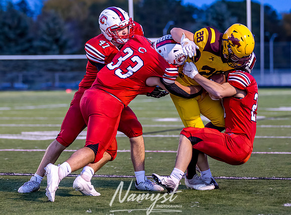 Centennial vs Forest Lake JV Varsity Football Game 074