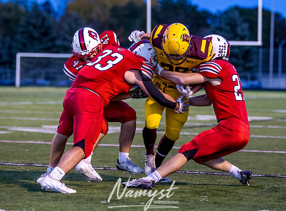 Centennial vs Forest Lake JV Varsity Football Game 073