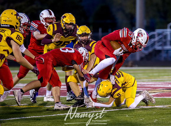 Centennial vs Forest Lake JV Varsity Football Game 085