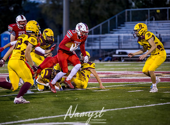 Centennial vs Forest Lake JV Varsity Football Game 087