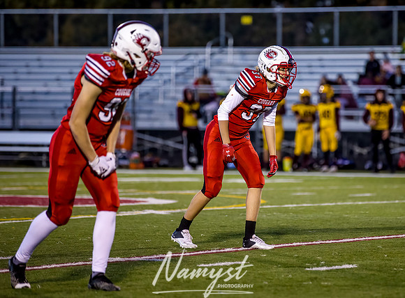 Centennial vs Forest Lake JV Varsity Football Game 091