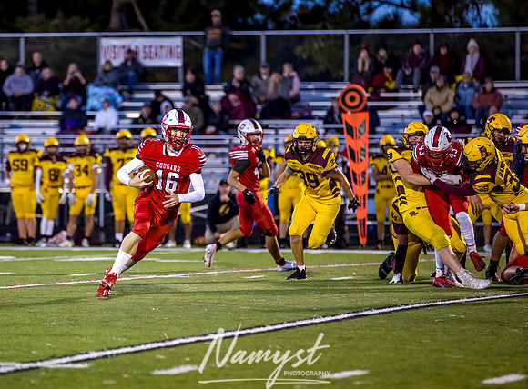 Centennial vs Forest Lake JV Varsity Football Game 092