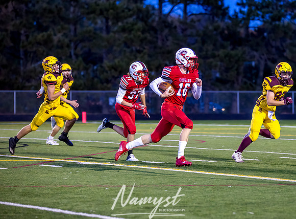 Centennial vs Forest Lake JV Varsity Football Game 093