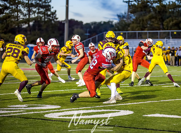 Centennial vs Forest Lake JV Varsity Football Game 098