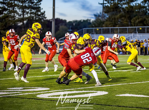 Centennial vs Forest Lake JV Varsity Football Game 099